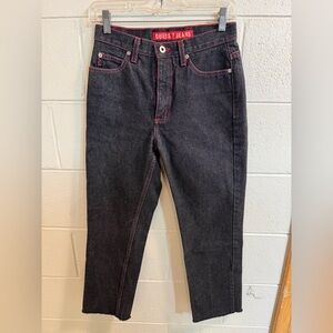 Vintage womens black Guess jeans size 27